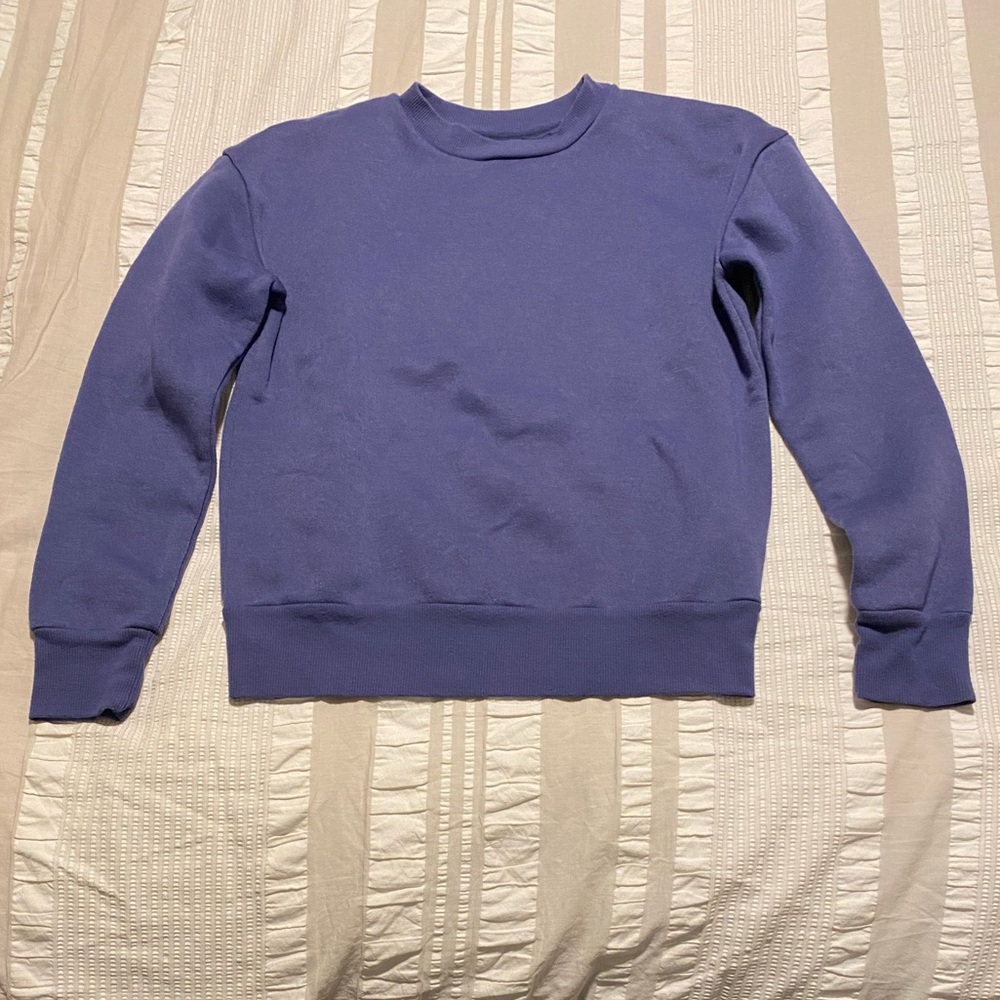 Purple Crewneck Sweatshirt